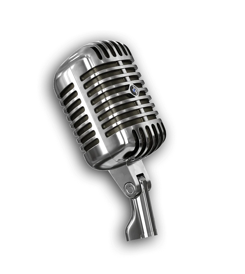 old school microphone